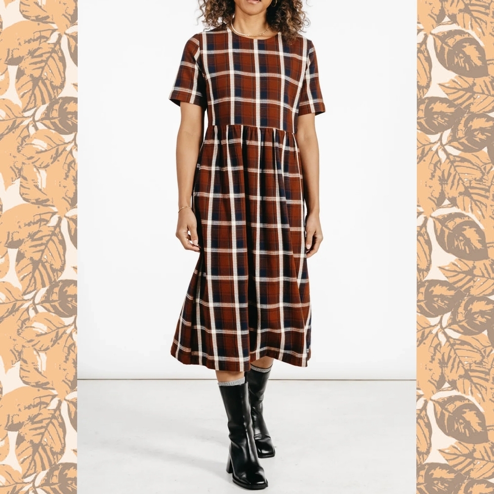 Bridge & Burn Echo Ridge Plaid Perry Dress